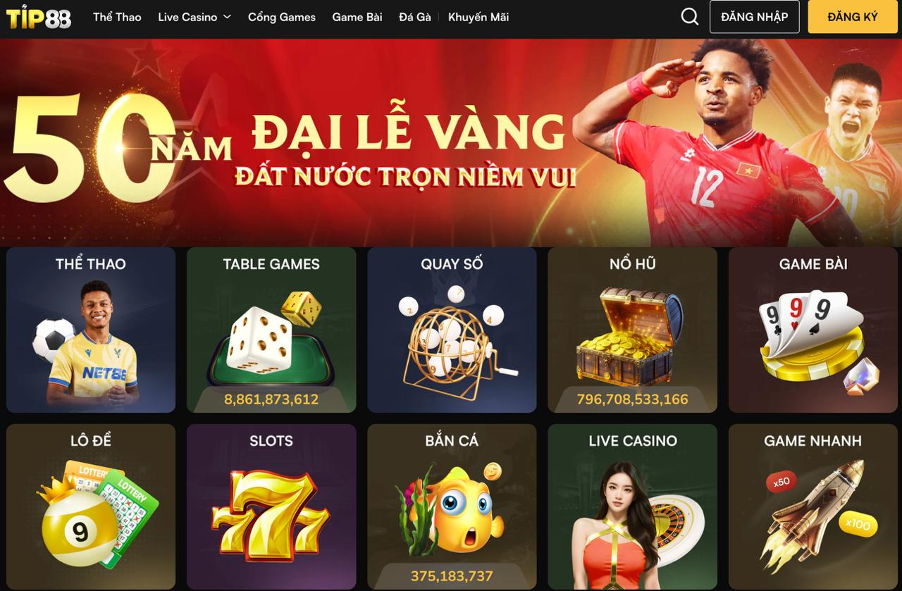 TIP88 - Thiên Đường Cá Cược Trực Tuyến 2025